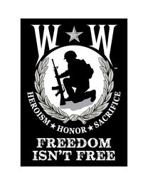 BANNER-WOUNDED WARRIOR  