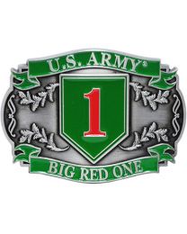 BUCKLE-ARMY,001ST DIV.  
