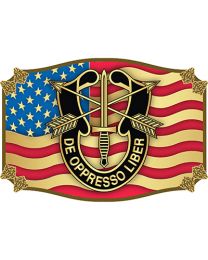 BUCKLE-ARMY,SPEC.FORCES  