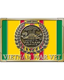 BUCKLE-VIETNAM VETERAN SERVICE RIBBON