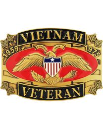 BUCKLE-VIETNAM VETERAN 1959-1975
