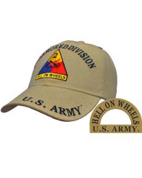 CAP-ARMY,002ND ARMOR DIV DARK-DESERT