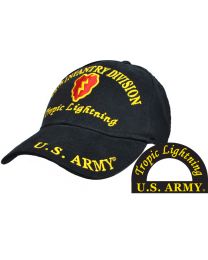 CAP-ARMY,025TH INF.DIV. BLACK