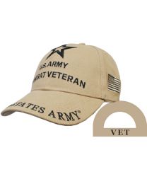 CAP-ARMY,COMBAT VETERAN DARK-DESERT