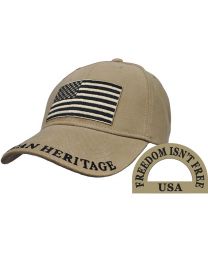 CAP-AMERICAN FLAG DARK-DESERT