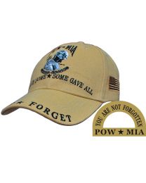 CAP-POW*MIA,NEVER FORGET DARK-DESERT