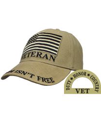 CAP-AMERICAN VETERAN DARK-DESERT