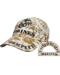 CAP-USMC,EGA,MARINES DESERT CAMO