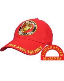 CAP-USMC LOGO,THE FEW RED