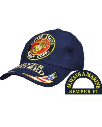 CAP-USMC,RETIRED/NEVER NAVY BLUE