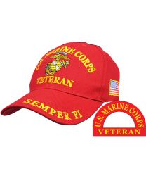 CAP-USMC,VETERAN RED