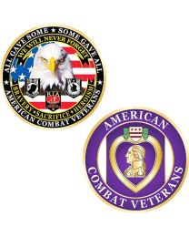 CHALLENGE COIN-AMERICA REMEMBS UV Print - Made In USA