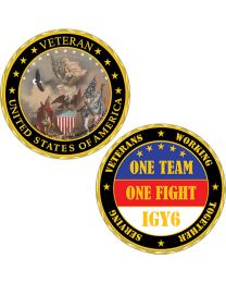 CHALLENGE COIN-U.S. VETERAN  