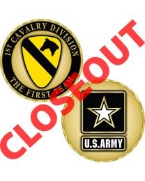CHALLENGE COIN-ARMY,001ST CAV.DIV.