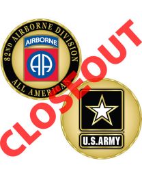 CHALLENGE COIN-ARMY,082ND ABN DIV