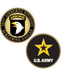CHALLENGE COIN-ARMY,101ST ABN DIV