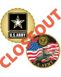 CHALLENGE COIN-ARMY LOGO  