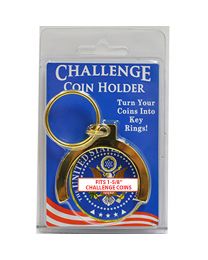 CHALLENGE COIN KEY RING  