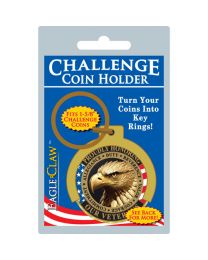 CHALLENGE COIN KEY RING Eagle-Claw