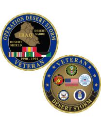 CHALLENGE COIN-DESERT STORM  