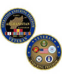 CHALLENGE COIN-ENDURING FREEDOM