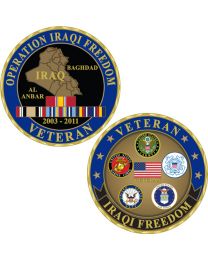 CHALLENGE COIN-IRAQI FREEDOM  