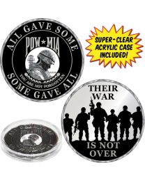 CHALLENGE COIN-POW*MIA (with Acrylic Case)