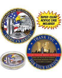 CHALLENGE COIN-USA 911 (with Acrylic Case)