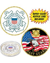 CHALLENGE COIN-USCG (with Acrylic Case)