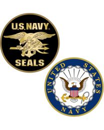 CHALLENGE COIN-USN,SEALS *Purchasing Restrictions Apply