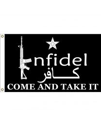 FLAG-INFIDEL AR-15  