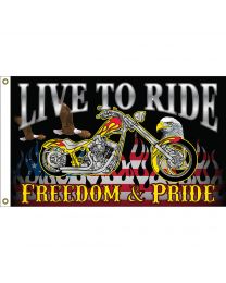 FLAG-LIVE TO RIDE  