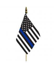 FLAG-POLICE,BLUE LINE Display Packaged