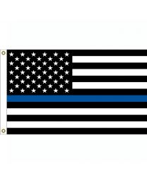 FLAG-POLICE,BLUE LINE USA