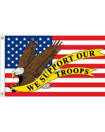 FLAG-SUPPORT OUR TROOPS  
