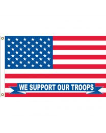 FLAG-SUPPORT OUR TROOPS  