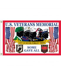 FLAG-U.S.VETS,MEMORIAL KIA