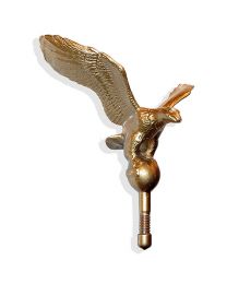 FLAGPOLE-TOP,EAGLE,BRONZE  