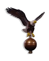 FLAGPOLE-TOP,EAGLE,NATURL  