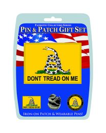 GIFT SET-DONT TREAD ON ME (PIN & PATCH)