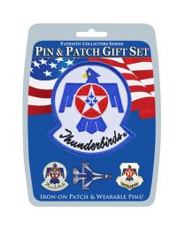 GIFT SET-USAF THUNDERBIRDS (PIN & PATCH)