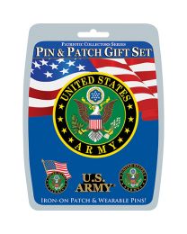 GIFT SET-U.S.ARMY SYMBOL (PIN & PATCH)