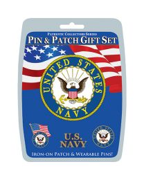 GIFT SET-U.S.NAVY (PIN & PATCH)
