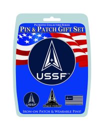 GIFT SET-USSF SPACE FORCE (PIN & PATCH)