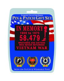 GIFT SET-VIETNAM IN MEMORY (PIN & PATCH)