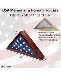 HONOR FLAG CASE for 3ft x 5ft Flag