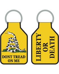 KEY RING-DONT TREAD ON ME EMBR.