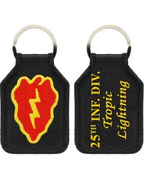 KEY RING-ARMY,025TH DIV. EMBR.