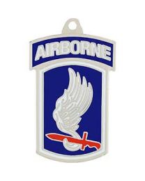 KEY RING-ARMY,173RD ABN Bright-Shine