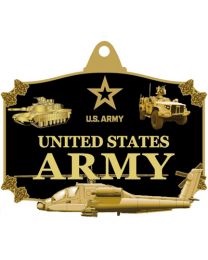 KEY RING-ARMY ACTION Bright-Shine